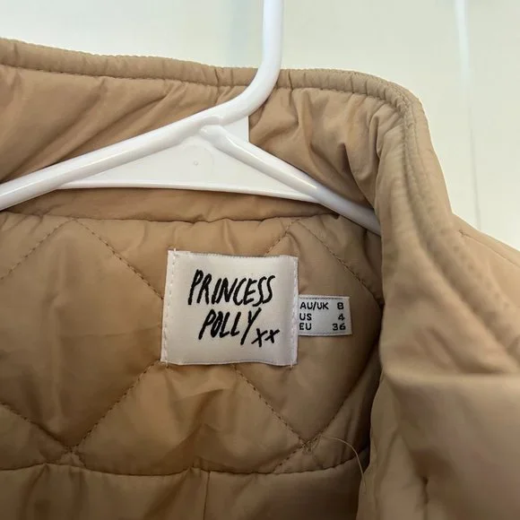 Princess Polly Cropped Puffer Jacket - Picture 3 of 3